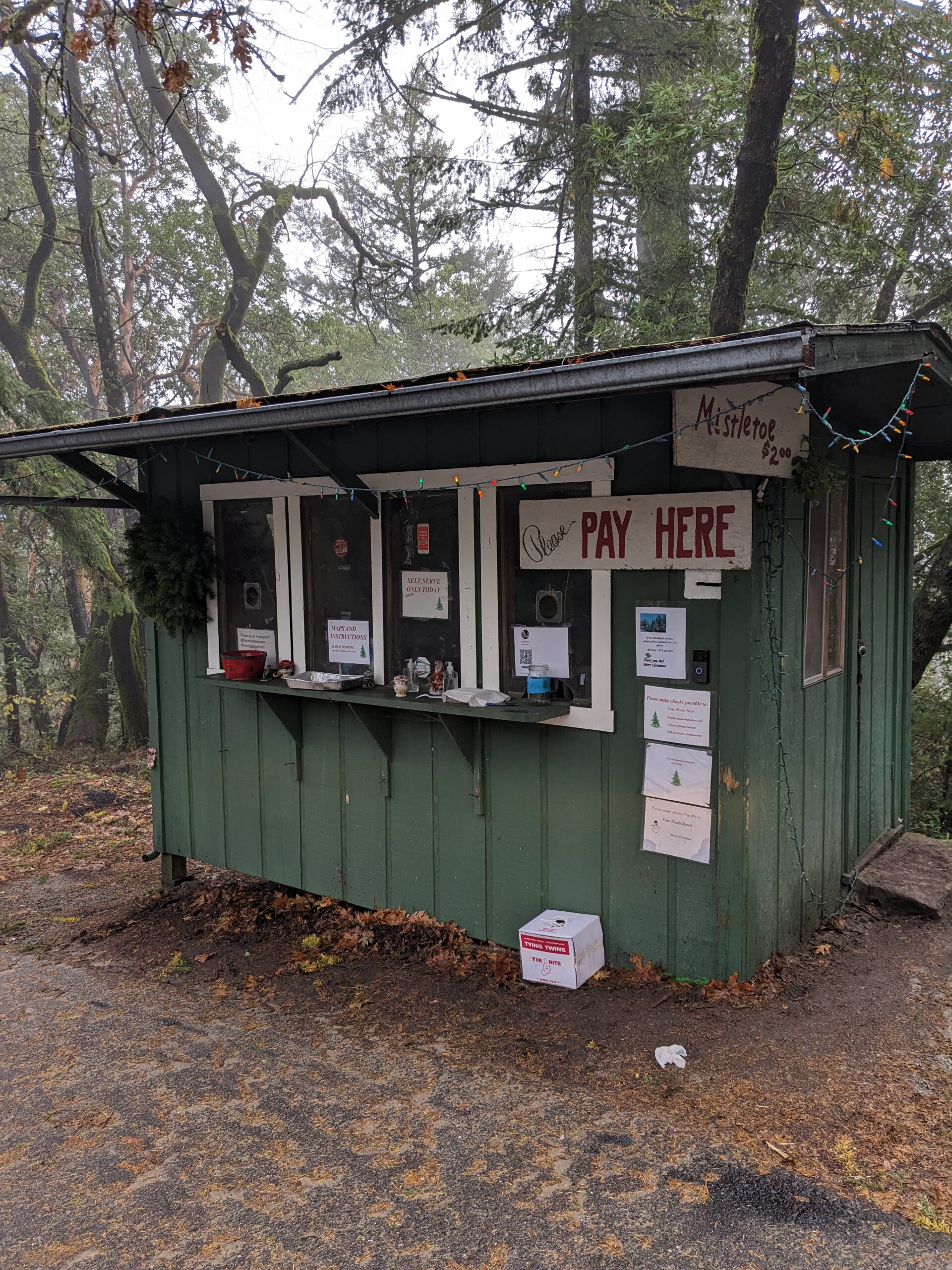 Entrance kiosk