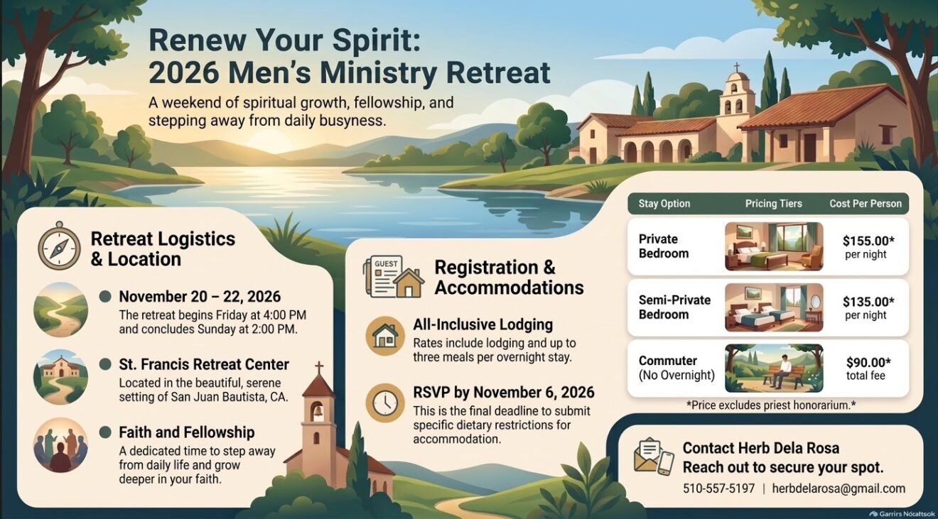 Sant Joseph Men's Ministry Retreat 2026